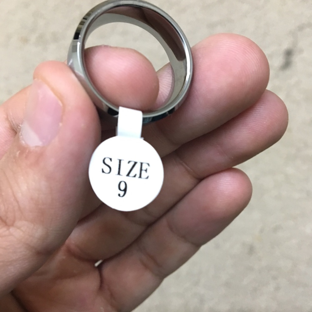 8mm Classic Tungsten Band Ring Jewelry Size 9-11 - Picture 4 of 8